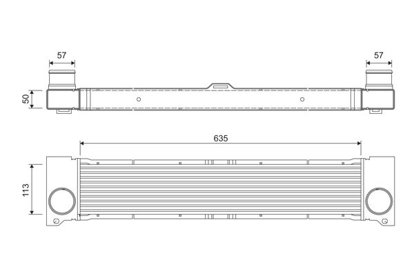 VALEO 818808 | Turbosarj Radyatörü Mercedes Viano W639 03 / Vito W639 03 / Viano 2.0Cdı-Vito / Mıxto 109Cdı / 111Cdı 03 /