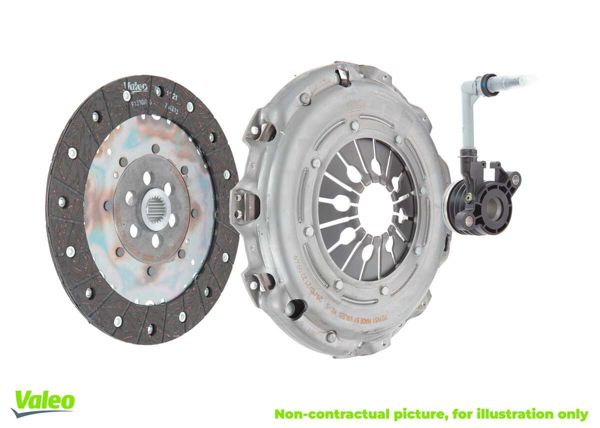 VALEO 834313 | 3 Lu Debriyaj Set 828012 + 804509 215-26-(Renault Megane II-Clio III / Dacia Logan 1.5Dcı)