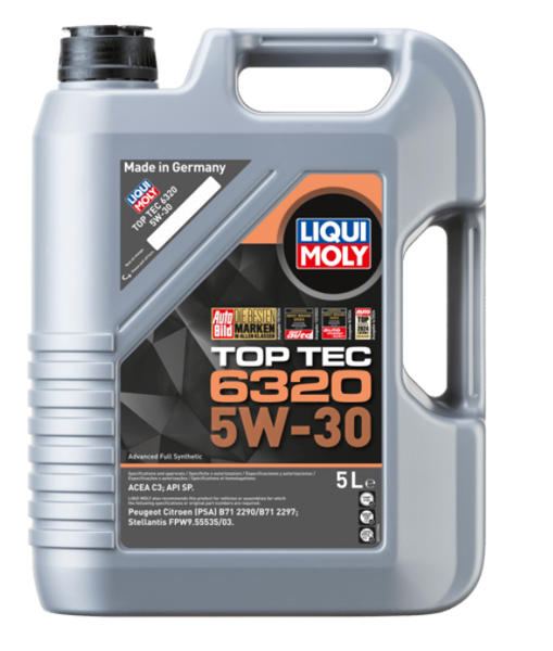 LIQUI MOLY Top Tec 6320 5W30 Motor Yağı 5 Litre (23167)