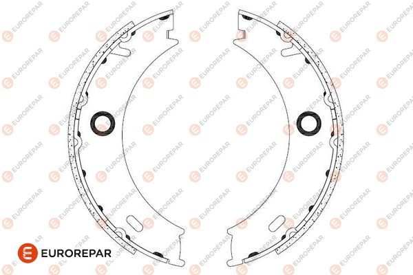 EUROREPAR 1690922180 | El Fren Balatası