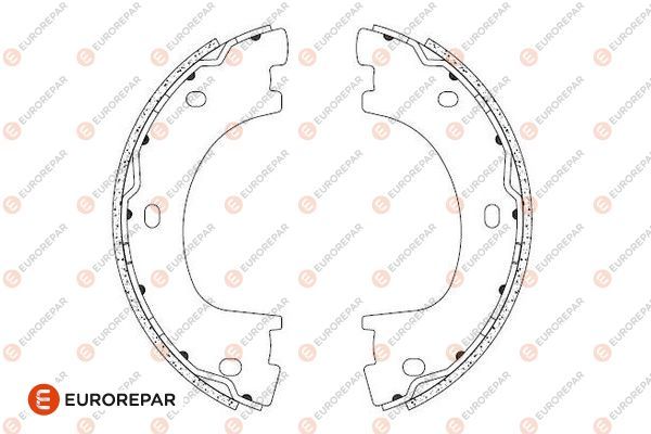 EUROREPAR 1690924780 | El Fren Balatası