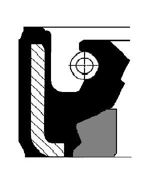 CORTECO 82030096 | Krank Mil Ve Direksiyon Keçesi (25X37,64X6,2) Yaris 1.3 1.5