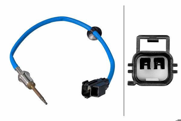 HELLA 6PT358226-571 | Egzoz Sıcaklık Sensörü Ford Ranger 11 >