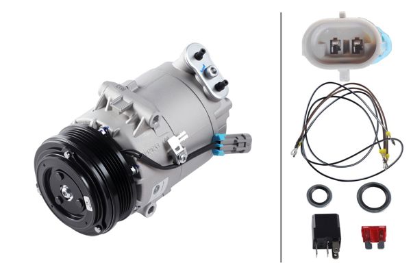 HELLA 8FK366200221 | Klima Kompresörü Opel Astra H Z14xep