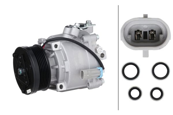 HELLA 8FK366201481 | Klima Kompresörü Opel Mokka X / Chevrolet Trax 12 > 1.6Xer