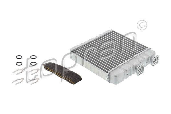 TOPRAN 207988001 | Kalorifer Radyatörü Opel Astra G Zafira A-B Behr Tipi Segmanlı Ve Orınglı