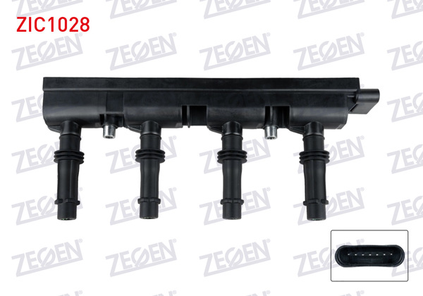 ZEGEN ZIC1028 | Ateşleme Bobini Opel Astra J 1.4 T 2009-2016 / Corsa D 1.4 2006-2014 / Meriva B 1.4 2010-/ Mokka 1.4 2012-/ Insignia A 1.4 T 2008-/ Astra J 1.4İ 2009-2016 / Corsa E 1.4 2014-/ Aveo 1.4 16V 2011-2014