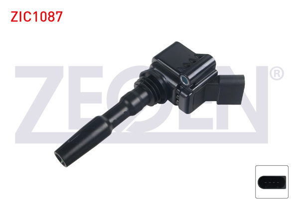 ZEGEN ZIC1087 | Ateşleme Bobini VW Golf VII (5G1) 1.4 TSI (Cmba-Cxsa-Czca-Chpa,Cpta) 2012-/ Jetta IV (162) 1.4 TSI (Czca-Czda-Cnla) 2011-/ Polo (6R) 1.4 TSI (Cpta-Czea) 2009 -