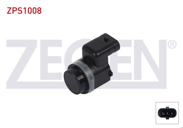 ZEGEN ZPS1008 | Park Sensörü On-Arka Volkswagen Passat B6 2005-2010 / Caddy III Mpv 2015-2017 / Golf VI 2008-2013 / Tiguan 2007-2016 / Skoda Superb II 2008-2015 / Seat Altea Xl 2006 -