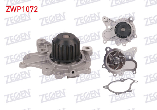ZEGEN ZWP1072 | Devirdaim Hyundai Tucson 2.0 CRDI (D4ea) 2004-2010 / Sportage 2.0 CRDI (D4ea) 2004-2010 / Tucson 2.0 CRDI (D4ea) 2010-/ Sonata V 2.0 CRDI (D4ea-G4df) 2005-2010 / Carens III 2.0 CRDI (D4ea) 2006 -