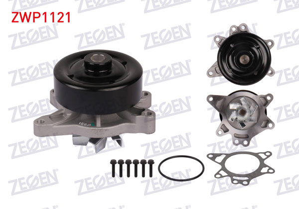 ZEGEN ZWP1121 | Devirdaim Toyota Avensis (T22) 1.6 Vvt-I 1997-2003 / Celıca 1.8 16V Vvt-I 1999-2005 / Corolla 1.4İ 1997-2002 / Corolla 1.6İ 1997-2002 / Corolla 1.4 Vvt-I 2007-2012