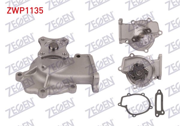 ZEGEN ZWP1135 | Devirdaim Nissan Primera (P10) 1.6İ 16V 1990-1998 / Primera 1.6İ 16V 1996-2001 / Sunny III 1.6İ 1990-1996 / Almera I 1.6İ 1995-2000 / Vanette Cargo (Hc23) 1.6İ 1996 -