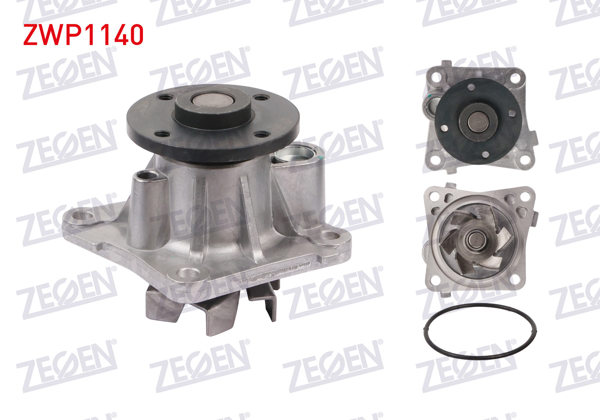 ZEGEN ZWP1140 | Devirdaim Mitsubishi Lancer VIII 1.5 2008-/ Asx 1.6 2010-/ Colt VI 1.5 2002-2012 / Colt VI 1.5 Dıd 2002-2012 / Smart Forfour 1.1 2004-2006 / Smart Forfour 1.5 2004-2006 /