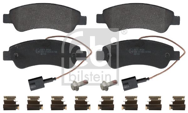 FEBI BILSTEIN 16956 | Fren Balatası Opel Movano C / Peugeot / Citroen Jumper 19 > (Çift Fişli) Arka