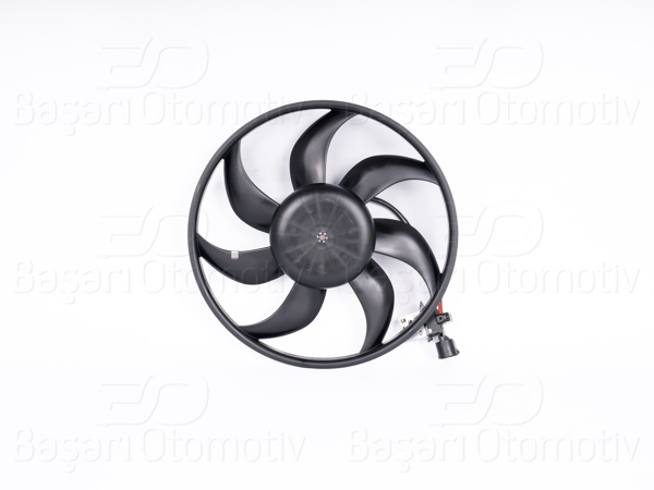 WISCO 2114375-00 | Fan Motoru Davlumbazsız (385 mm-4 Fıs-7 Kanat) Opel Corsa C 1.3 CDTI 04 >