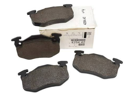 MOPAR (PSA) 4254.42 | Fren Balatası Arka (105mm) P106 II P205 P206 P306 Saxo Xsara R19 Clio I-II Megane I Vito W639