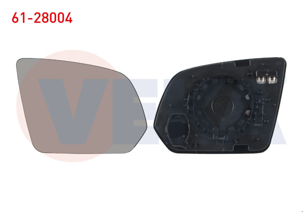 VEKA 61-28004 | Ayna Camı Sağ Isıtmalı Asferık Mercedes Vito (W447) 2014 -