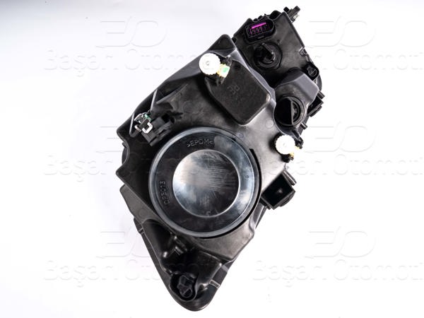 WISCO 1243728-00 | Far Sağ Motorlu Siyah Tip VW Caddy 3 (2Ka, 2Kh) 11-15