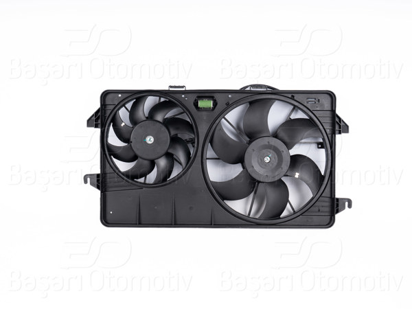 WISCO 3114927-00 | Fan Motoru Davlumbazlı Çiftli (385mm + 192W + 4Fs + 8Knt) Ford Transit Connect 1.8 TDCI Ac + 2002 >