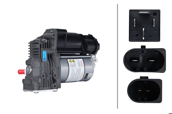 HELLA 8TG 358 256-071 | Havalı Süspansiyon Kompresörü Mercedes W639 Vito Viano