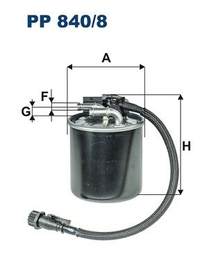 FILTRON PP840-8 | Yakıt Filtresi Sensörlü Mercedes-Benz Sprinter 906 06= >