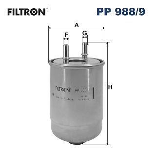 FILTRON PP988-9 | Yakıt Filtresi Renault Megane III, Scenic III / Gr