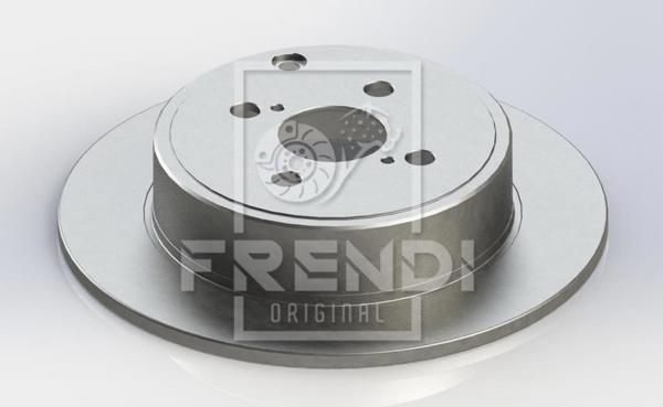 FRENDI 34430 | Disk Arka (Ad) 02 > Corolla 2.0 D-4D | 2 Adet