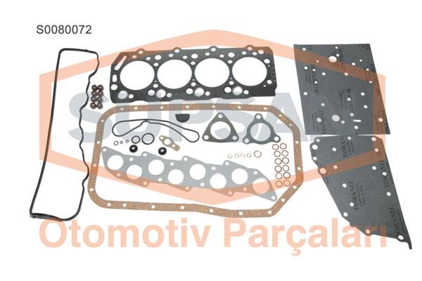SUPSAN S0080072 | Conta Takım-(Mitsubishi: L300 98 > Ym / Hyundai: H100 01 > / Starex 98 >) Keçesiz
