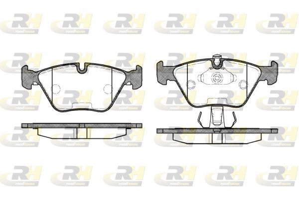 ROADHOUSE 2270.25 | Fren Balatası 5 Series E39 11 95-06 03