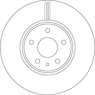 TRW DF6811 | Disk On 15-Mondeo | 1 Adet