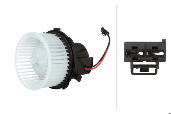 HELLA 8EW 366 400-481 | Kalorifer Motoru Audi