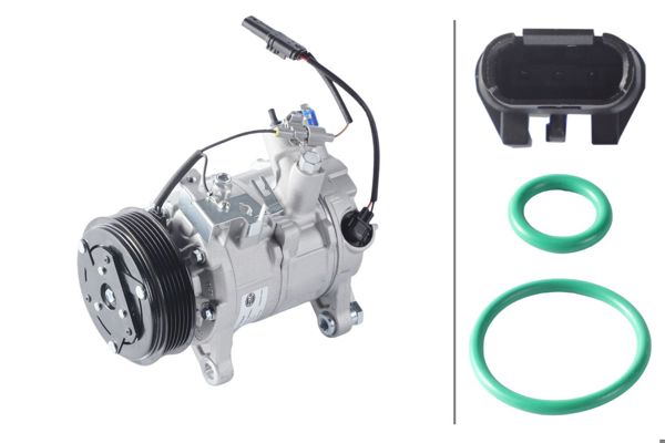 HELLA 8FK 366 200-621 | Klima Kompresörü BMW E90-91-92-93-F20-21-F30-31-34-F07-10-11-X1 E84