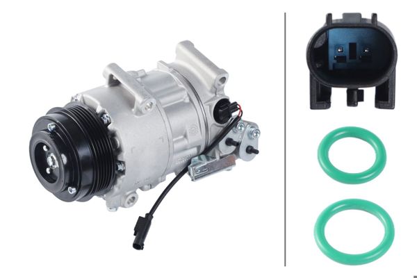 HELLA 8FK 366 201-031 | Klıma Kompresoru Mercedes W169-W245 Om640
