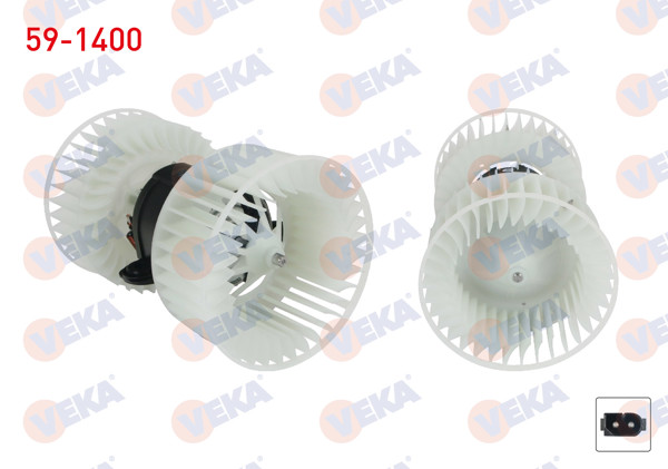VEKA 59-1400 | Kalorifer Motoru Otomatik Klimalı BMW 5 Serisi (E39) 1995-2003 / L.Rover Range Rover III (Lm) 2002-2017