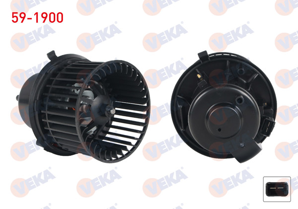 VEKA 59-1900 | Kalorifer Motoru Ford Transit (T15) 1994-2000 / Transit (V184) 2000-2006 / Transit (V347) 2006-2014