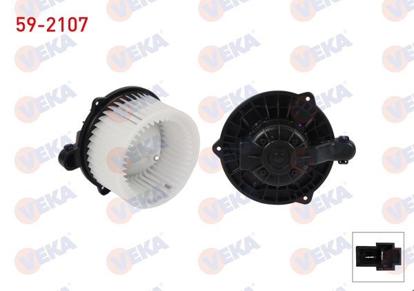 VEKA 59-2107 | Kalorifer Motoru Hyundai Elantra VI 2016-/ I 30 2017-/ Kia Carens 2013 -