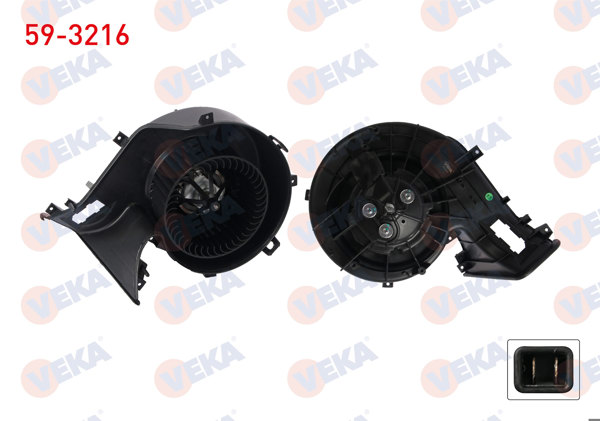 VEKA 59-3216 | Kalorifer Motoru Maunel Klimalı Opel Vectra C 2002-2008 / Sıgnum 2003-2008