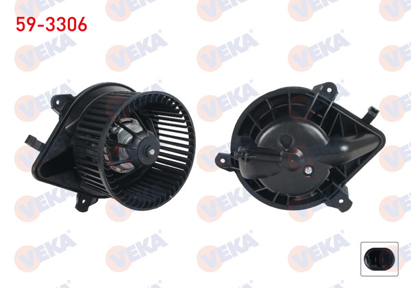 VEKA 59-3306 | Kalorifer Motoru Citroen Berlingo 1996-2008 / Peugeot Partner 2003-2008