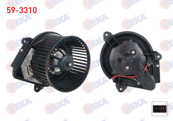 VEKA 59-3310 | Kalorifer Motoru Citroen Saxo 1996-2004 / Peugeot 106 II 1996-2002