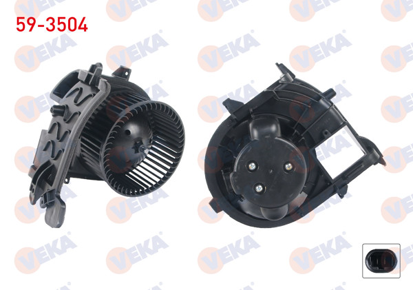 VEKA 59-3504 | Kalorifer Motoru Renault Kangoo 1998-2008 / Citroen Xsara 1997-2005
