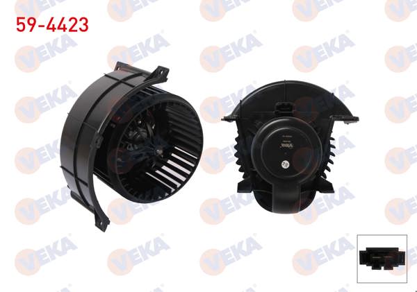 VEKA 59-4423 | Kalorifer Motoru Volkswagen Amarok (2Ha) 2010-/ Touareg (7La) 2002-2010 / Porsche Cayenne (9Pa) 2002-2010 / Audi Q7 (4Lb) 2006-2015