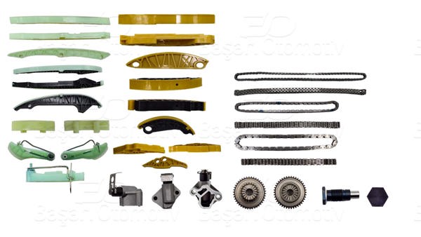 WISCO 1113983-00 | Eksantrik Zincir Seti VW Golf5 Tiguan A4 1.8 TFSI 2.0 FSI 11 >