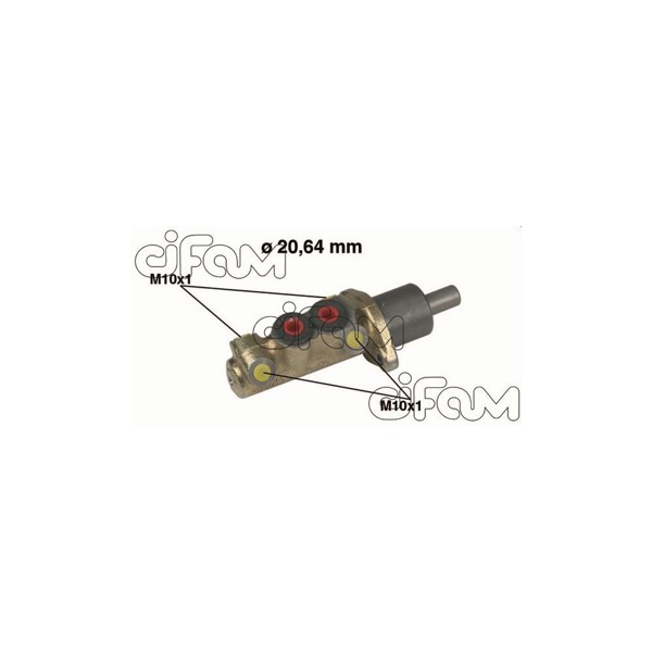 CIFAM 202-039 | Fren Ana Merkez R19 Megane I Clio I Toledo I