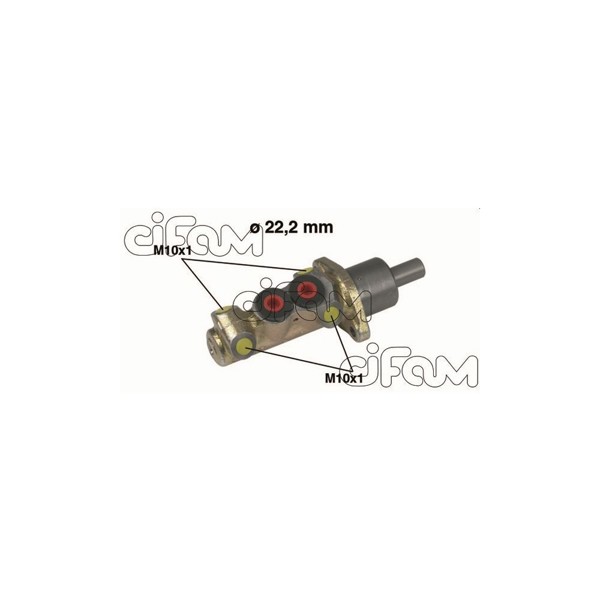 CIFAM 202-196 | Fren Ana Merkezi Caddy II Corrado Golf II 1.4 1.6 16V 1.9 D TDI Sdı 83-04