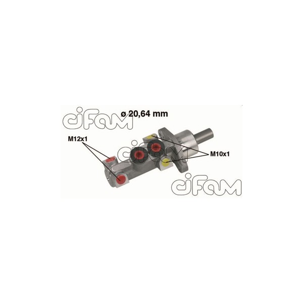 CIFAM 202-388 | Fren Ana Merkezi Clio II 1.2/1.4/1.6 16V/1.9 D/DTI