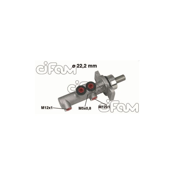 CIFAM 202-423 | Ana Merkez 03 > C2-C3 + ABS + Al-Esp Ø:22,2 For:Lucas