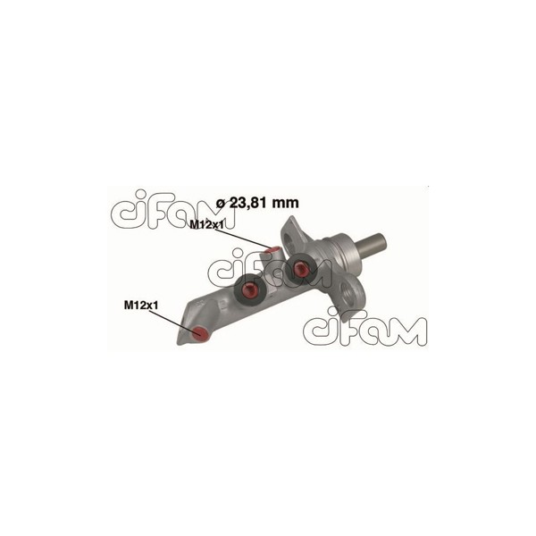 CIFAM 202-485 | Fren Ana Merkezi Grand Scénic II 04-09 Megane II 02-09 1.4 1.6 2.0 16V 1.5 1.9 DCI