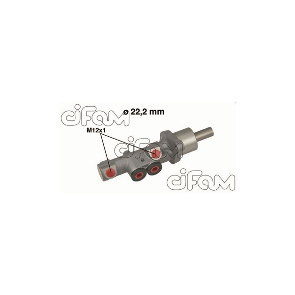 CIFAM 202-534 | Fren Ana Merkezi Caddy III Kasa/Limuzin/Mpv 04-15 1.2 TSI/1.6-1.9-2.0 TDI 4Motion/2.0 Sdı-Ecofuel