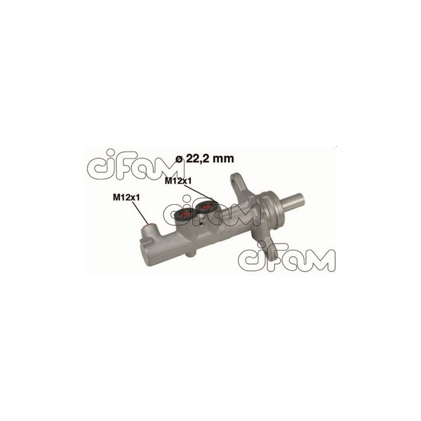 CIFAM 202-535 | Fren Ana Merkezi Golf V/VI, A3, Leon, Octavia 04-11 22,2mm