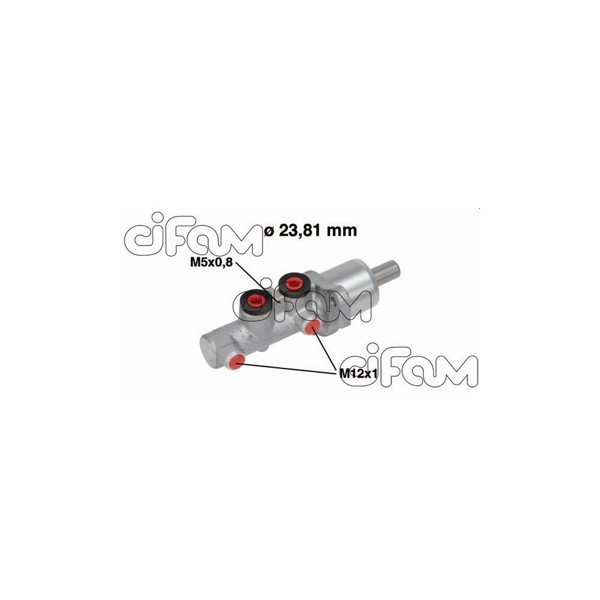CIFAM 202-668 | Ana Merkez 05-A-Seri (W169) B-Seri (W245) Ø=23,81mm For:Trw
